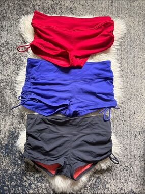 Athleta Boy Short Swim Bottoms Bundle